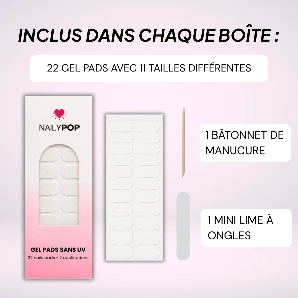 PACK RECHARGE | 3 Designs - NAILYPOP