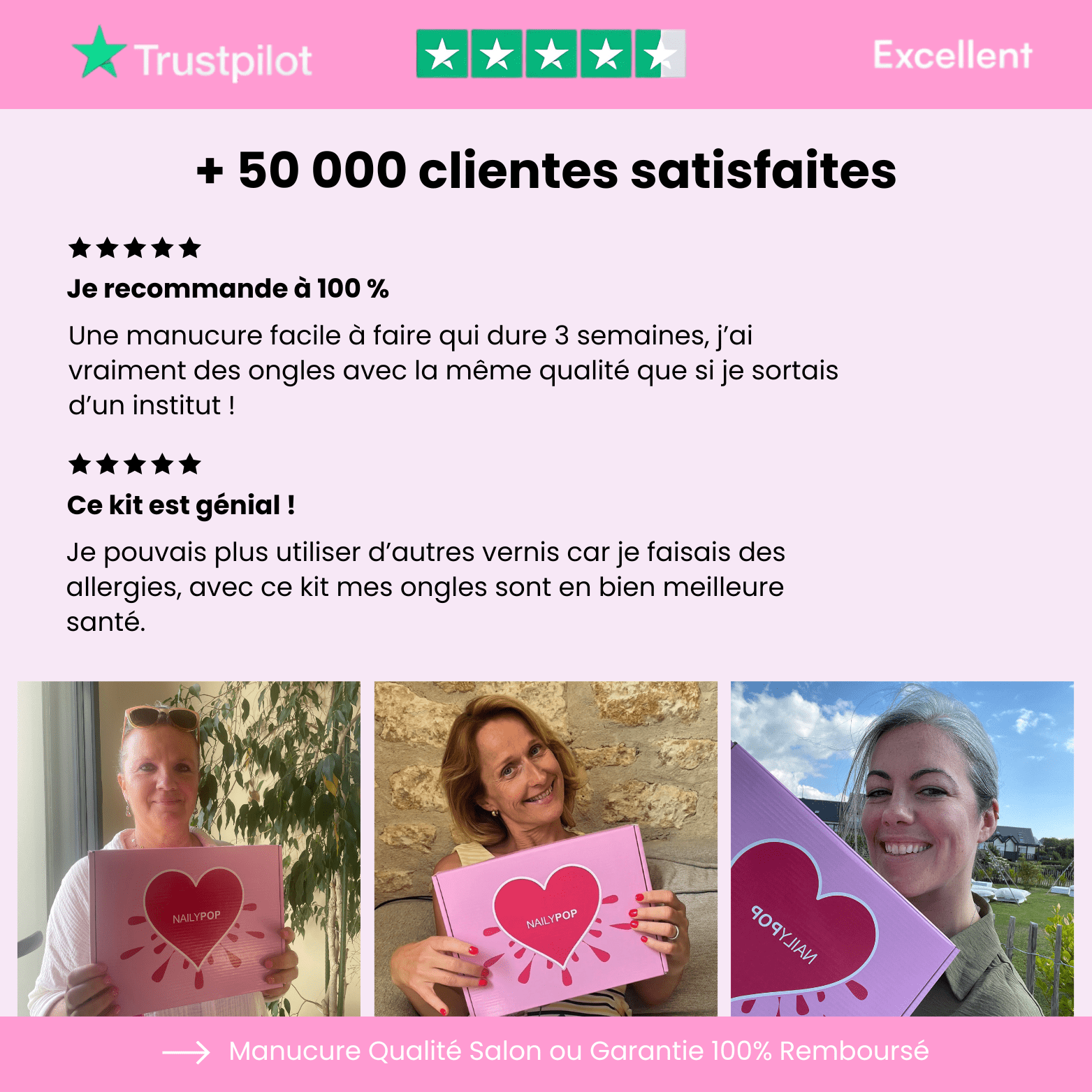 KIT DE MANUCURE MAISON - DIP POWDER - NAILYPOP