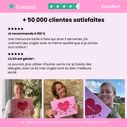 KIT DE MANUCURE MAISON - DIP POWDER - NAILYPOP