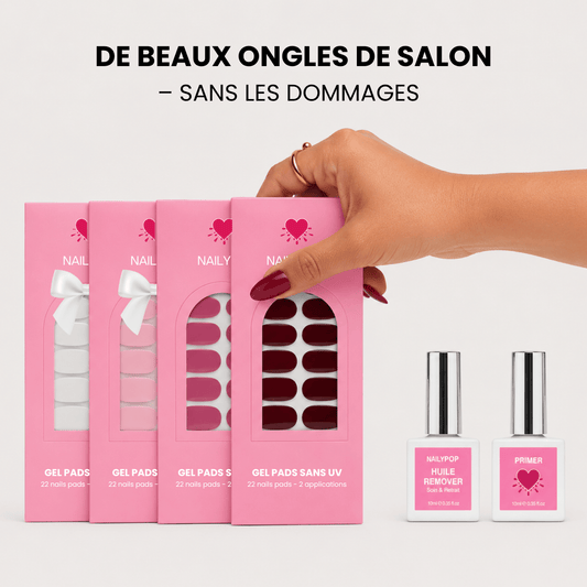 PACK DÉCOUVERTE - 2+2 Offerts - NAILYPOP