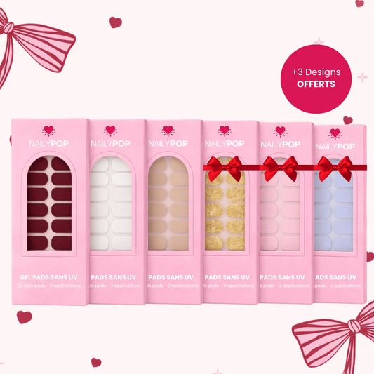 PACK STANDARD - GEL PADS SANS UV - NAILYPOP