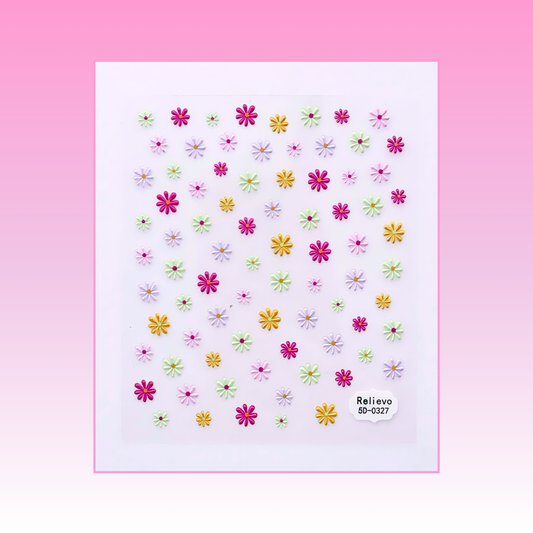 Spring Petals - Nail Art Stickers