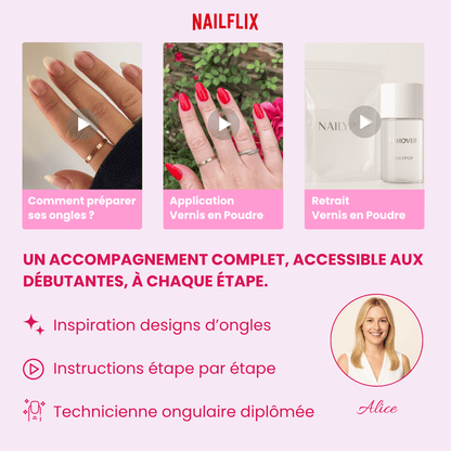 KIT DE MANUCURE MAISON - DIP POWDER