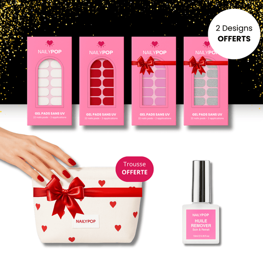 STARTER KIT - GEL PADS SANS UV - NAILYPOP