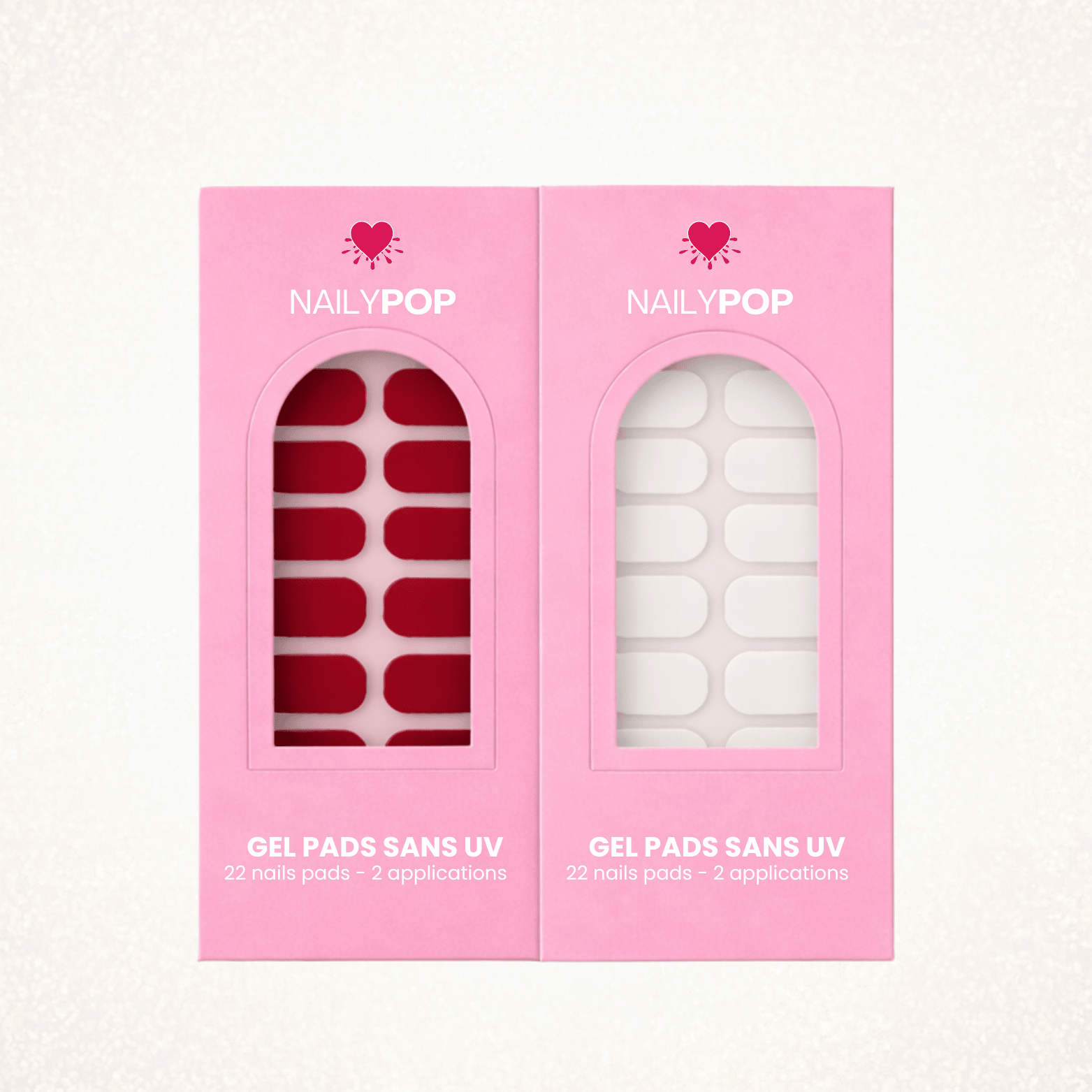 PACK BASIC - GEL PADS SANS UV - NAILYPOP