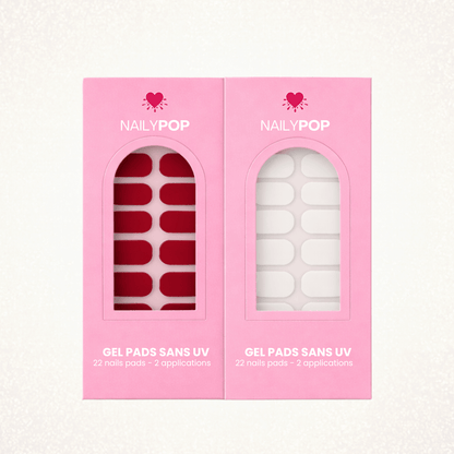 PACK BASIC - GEL PADS SANS UV - NAILYPOP