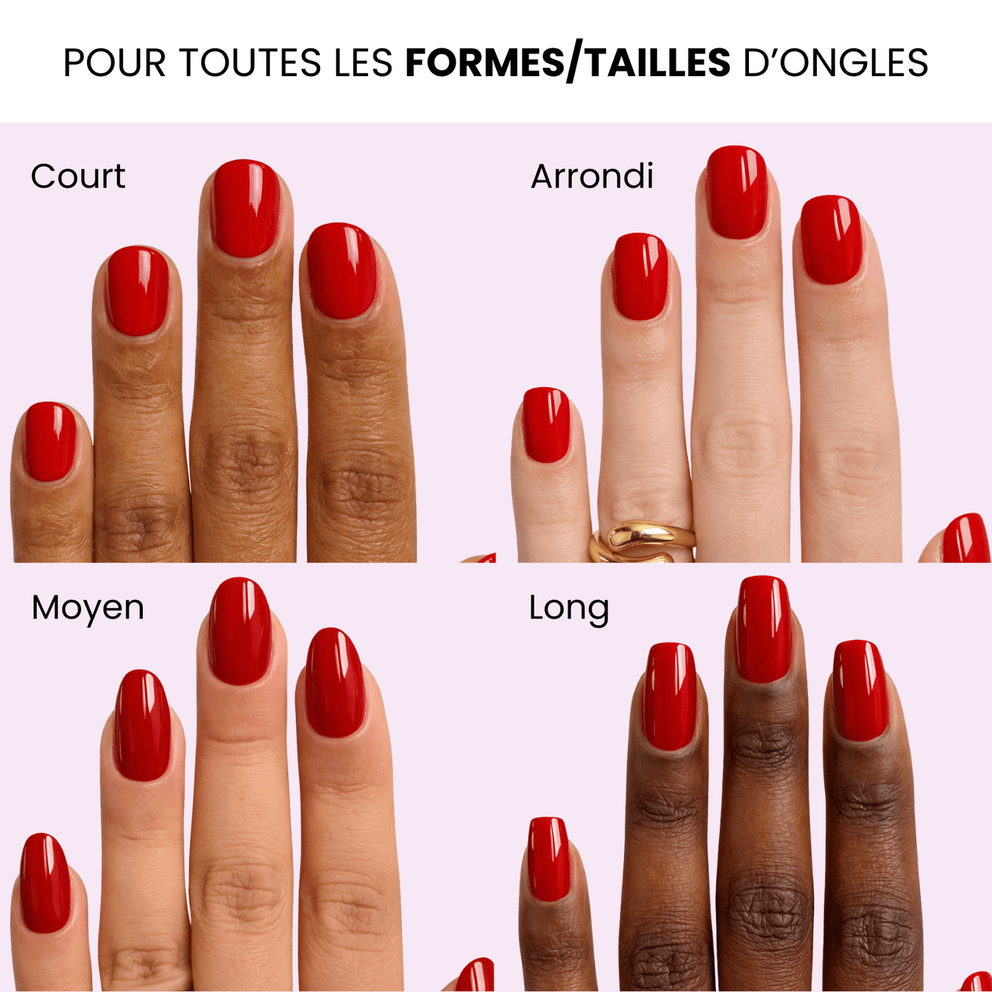 PACK STANDARD - GEL PADS SANS UV - NAILYPOP