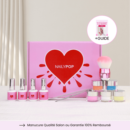 KIT DE MANUCURE MAISON - DIP POWDER - NAILYPOP